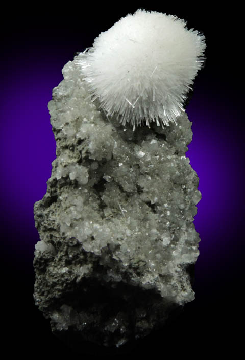 Natrolite from Millington Quarry, Bernards Township, Somerset County, New Jersey