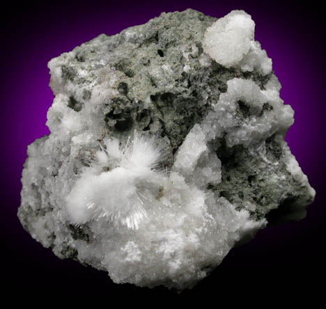 Natrolite from Millington Quarry, Bernards Township, Somerset County, New Jersey