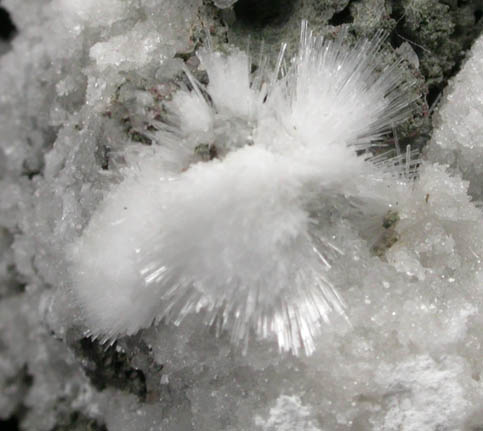 Natrolite from Millington Quarry, Bernards Township, Somerset County, New Jersey