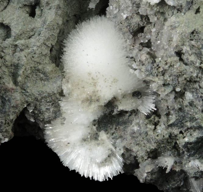 Natrolite from Millington Quarry, Bernards Township, Somerset County, New Jersey