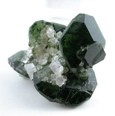 Uvite Tourmaline with Magnesite from Brumado District, Serra das guas, Bahia, Brazil