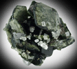 Magnesite on Uvite Tourmaline from Brumado District, Serra das guas, Bahia, Brazil