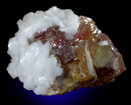 Sphalerite with Dolomite from Las Manforas Mine, Aliva, Picos de Europa Mountains, Spain