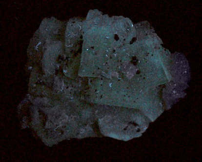 Fluorite with Pyrite from Moscona Mine, Villabona District, Asturias, Spain