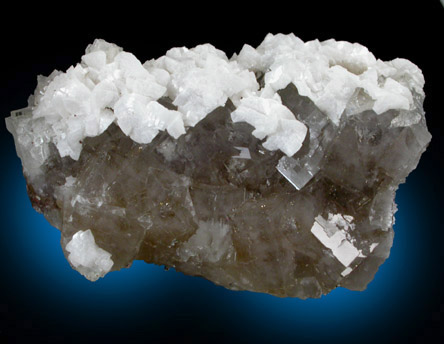 Fluorite with Dolomite from Moscona Mine, Villabona District, Asturias, Spain