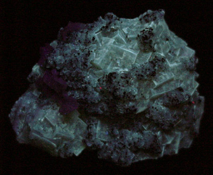 Fluorite, Pyrite, Dolomite from Moscona Mine, Villabona District, Asturias, Spain