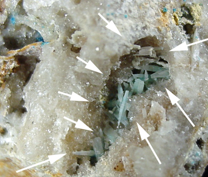 Penfieldite from Sierra Gorda, Antofagasta, Chile