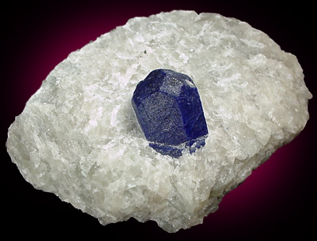 Lazurite var. Lapis Lazuli from Sar-e-Sang, Kokscha Valley, Badakshan, Afghanistan (Type Locality for Lazurite)