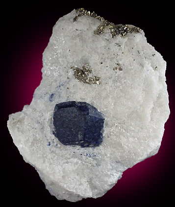 Lazurite var. Lapis Lazuli from Sar-e-Sang, Kokscha Valley, Badakshan, Afghanistan (Type Locality for Lazurite)