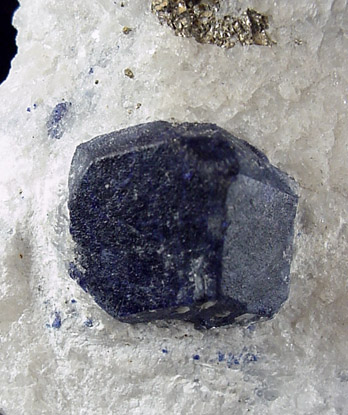 Lazurite var. Lapis Lazuli from Sar-e-Sang, Kokscha Valley, Badakshan, Afghanistan (Type Locality for Lazurite)