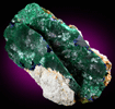 Malachite pseudomorph after Azurite from Tsumeb Mine, Otavi-Bergland District, Oshikoto, Namibia