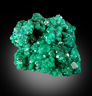 Dioptase from Tsumeb Mine, Otavi-Bergland District, Oshikoto, Namibia