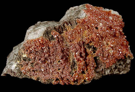 Vanadinite from North Geronimo Mine, La Paz County, Arizona