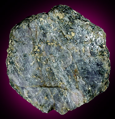 Corundum from Shimersville, Upper Milford Township, Lehigh County, Pennsylvania