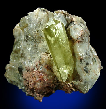 Fluorapatite from Iron Mountain, Durango, Mexico