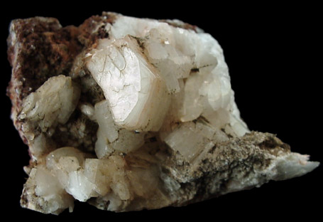 Heulandite-Ca with Natrolite from DjupifjorOur, Iceland