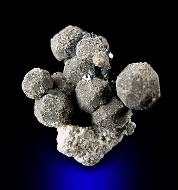 Hematite pseudomorphs after Almandine Garnet from Juab County, 9.6 km north of Topaz Mountain, Utah