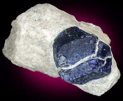 Lazurite var. Lapis Lazuli from Sar-e-Sang, Kokscha Valley, Badakshan, Afghanistan (Type Locality for Lazurite)