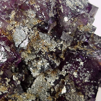 Fluorite, Sphalerite, Galena and Quartz from Cave-in-Rock District, Hardin County, Illinois