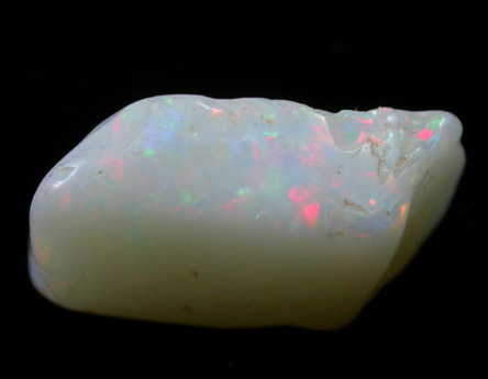 Opal var. Fire Opal from Coober Pedy, South Australia, Australia