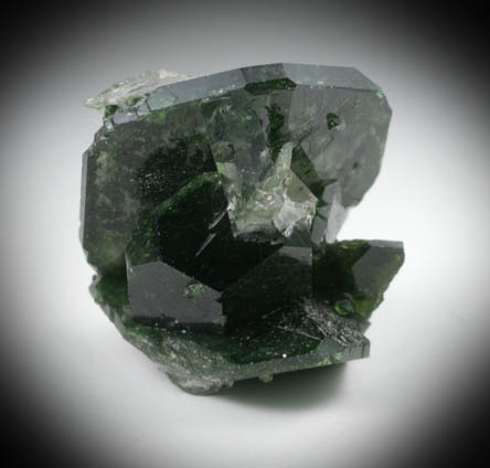 Uvite Tourmaline with Magnesite from Brumado District, Serra das guas, Bahia, Brazil