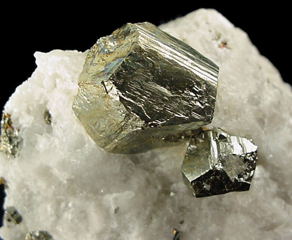 Pyrite from NE Mine Co. Quarry, Adams, Berkshire County, Massachusetts