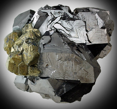 Chalcopyrite and Galena from Dalnegorsk, Primorskiy Kray, Russia