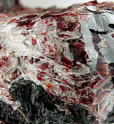 Villiaumite and Natrolite from Lovozero Massif, Kola Peninsula, Murmanskaja Oblast', Northern Region, Russia