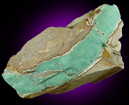 Variscite from Amatrice Hill, Tooele County, Utah
