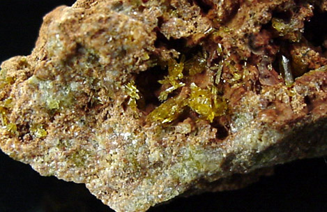 Legrandite from Mine Ojuela, Mapimi, Durango, Mexico