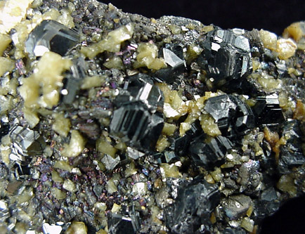 Sphalerite and Siderite from Yankee Boy Basin, Ouray County, Colorado