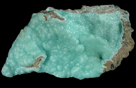 Hemimorphite from Santo Nio Mine, Guadalupe Victoria, Durango, Mexico