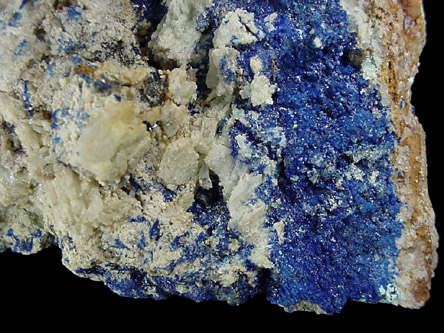 Linarite and Barite from Hansonburg District, 8.5 km south of Bingham, Socorro County, New Mexico