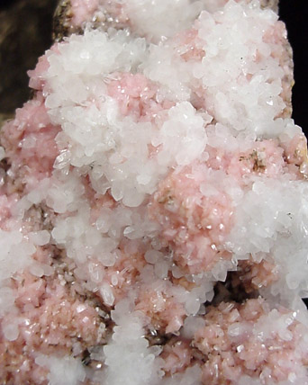 Rhodochrosite with Quartz from Silverton Mining District, San Juan County, Colorado