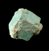 Turquoise pseudomorph after Beryl from Apache Canyon Mines, Turquoise Mountains, San Bernardino County, California