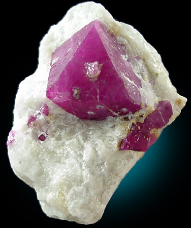 Corundum var. Ruby from Jegdalek, Sorobi District, Kabul Province, Afghanistan