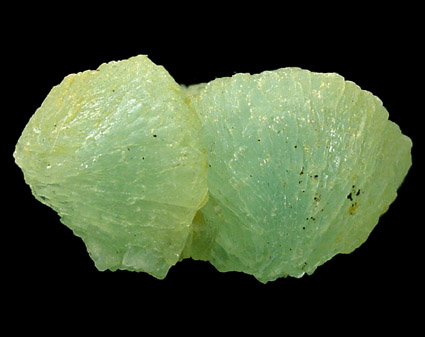 Prehnite from Tafelkop, Goboboseb Mountains, 27 km west of Brandberg Mountain, Erongo region, Namibia