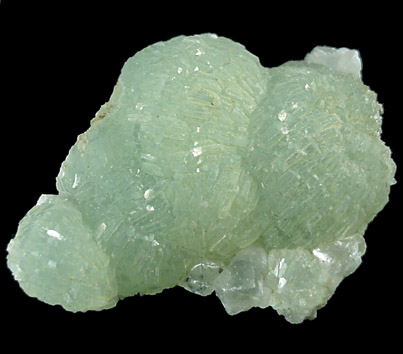 Prehnite from Tafelkop, Goboboseb Mountains, 27 km west of Brandberg Mountain, Erongo region, Namibia