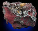 Millerite, Hematite, Siderite, Quartz from Sterling Mine, Antwerp, Jefferson County, New York