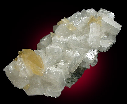 Hydroxyapophyllite-(K) (formerly apophyllite-(KOH)) and Calcite from Goose Creek Quarry, near Leesburg, Loudon County, Virginia