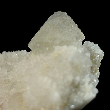 Fluorite on Quartz from Oregon Mine, Oatman District, Mohave County, Arizona