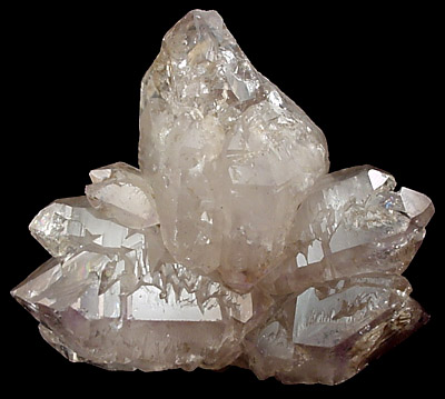 Quartz var. Amethystine from Shigar Valley, Skardu District, Baltistan, Gilgit-Baltistan, Pakistan