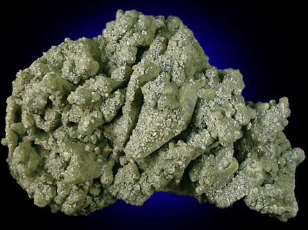 Prehnite on Calcite from Fairfax Quarry, 6.4 km west of Centreville, Fairfax County, Virginia