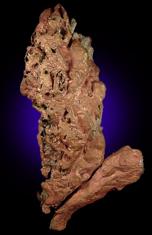 Copper from Caledonia Mine, Ontonagon County, Michigan