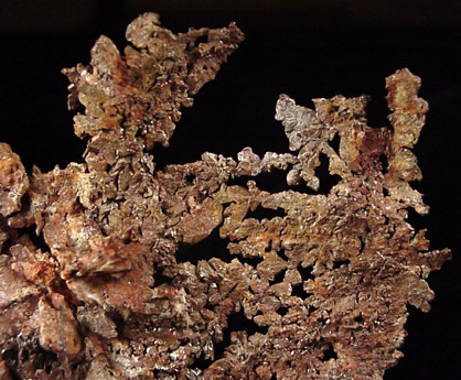 Copper from Keweenaw Penisula, Lake Michigan, Michigan