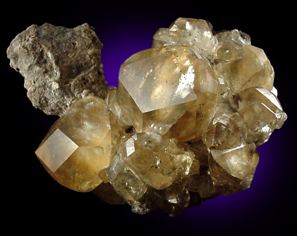 Calcite from Berry Materials Quarry, North Vernon, Jennings County, Indiana