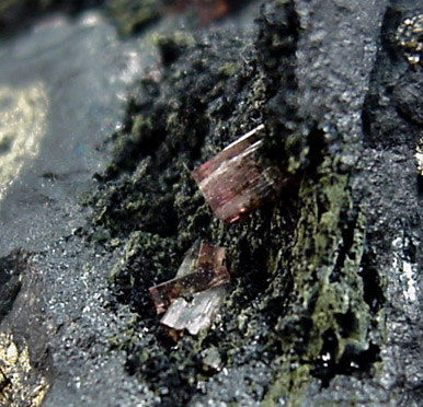 Phosphosiderite, Strengite, Barbosalite from Bull Moose Mine, Custer County, South Dakota