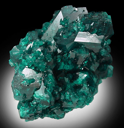 Dioptase from Reneville, Kindanba District, Pool Department, Republic of Congo