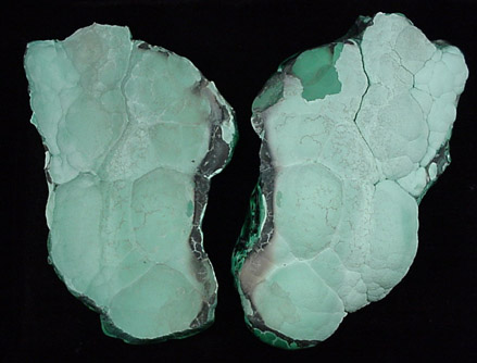 Malachite from Lubumbashi, Katanga Copperbelt, Haut-Katanga Province, Democratic Republic of the Congo