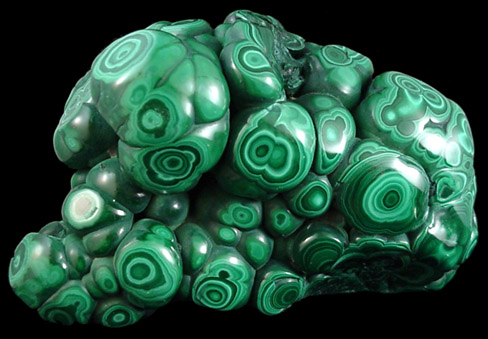 Malachite from Lubumbashi, Katanga Copperbelt, Haut-Katanga Province, Democratic Republic of the Congo